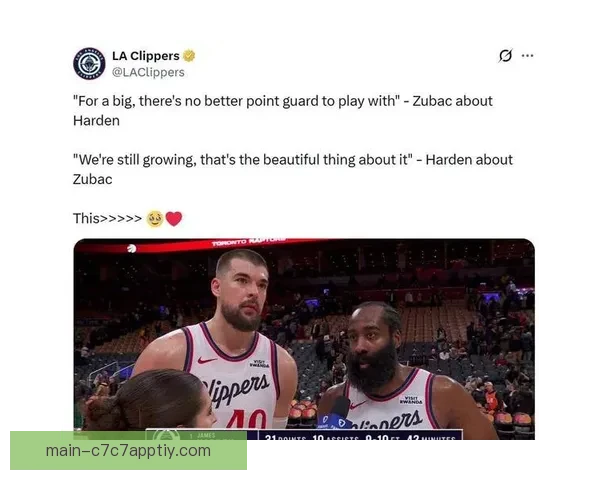 哈登36分快船六连胜重返前十 哈登36分快船六连胜重返前十